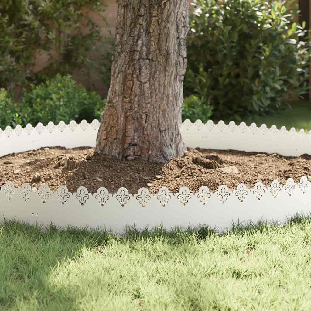 Vejos borteliai 20 pcs Balta 103 x 0,05 x 22 cm Plienas
