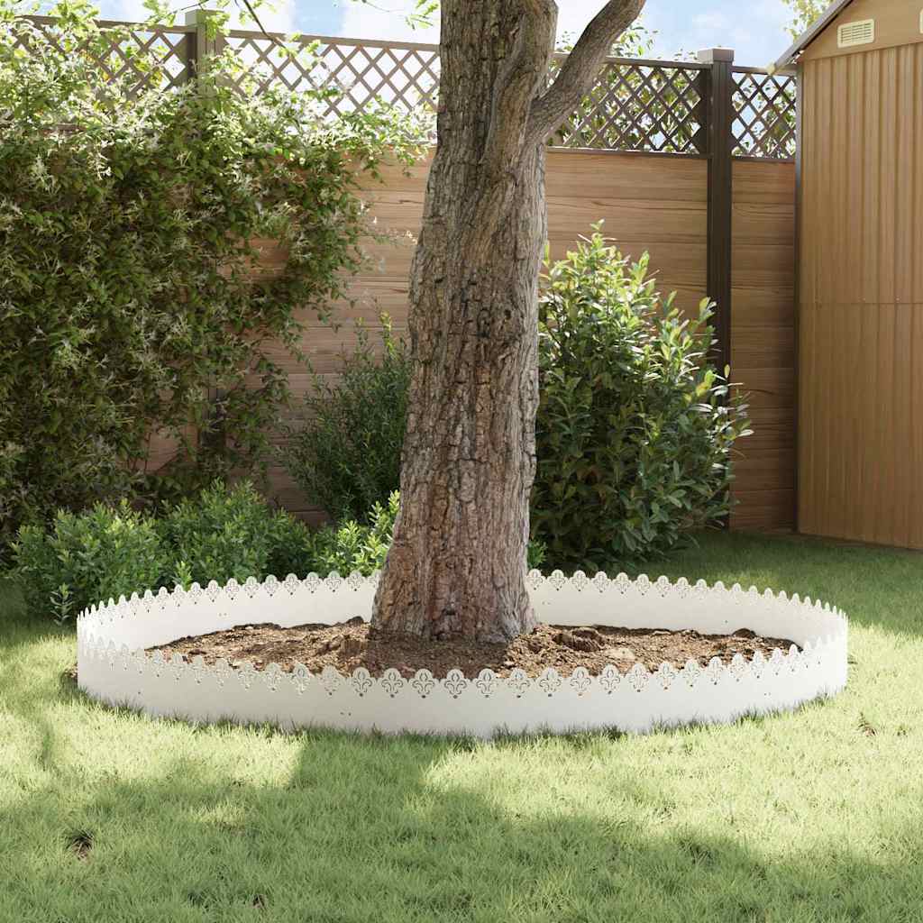 Vejos borteliai 20 pcs Balta 103 x 0,05 x 22 cm Plienas