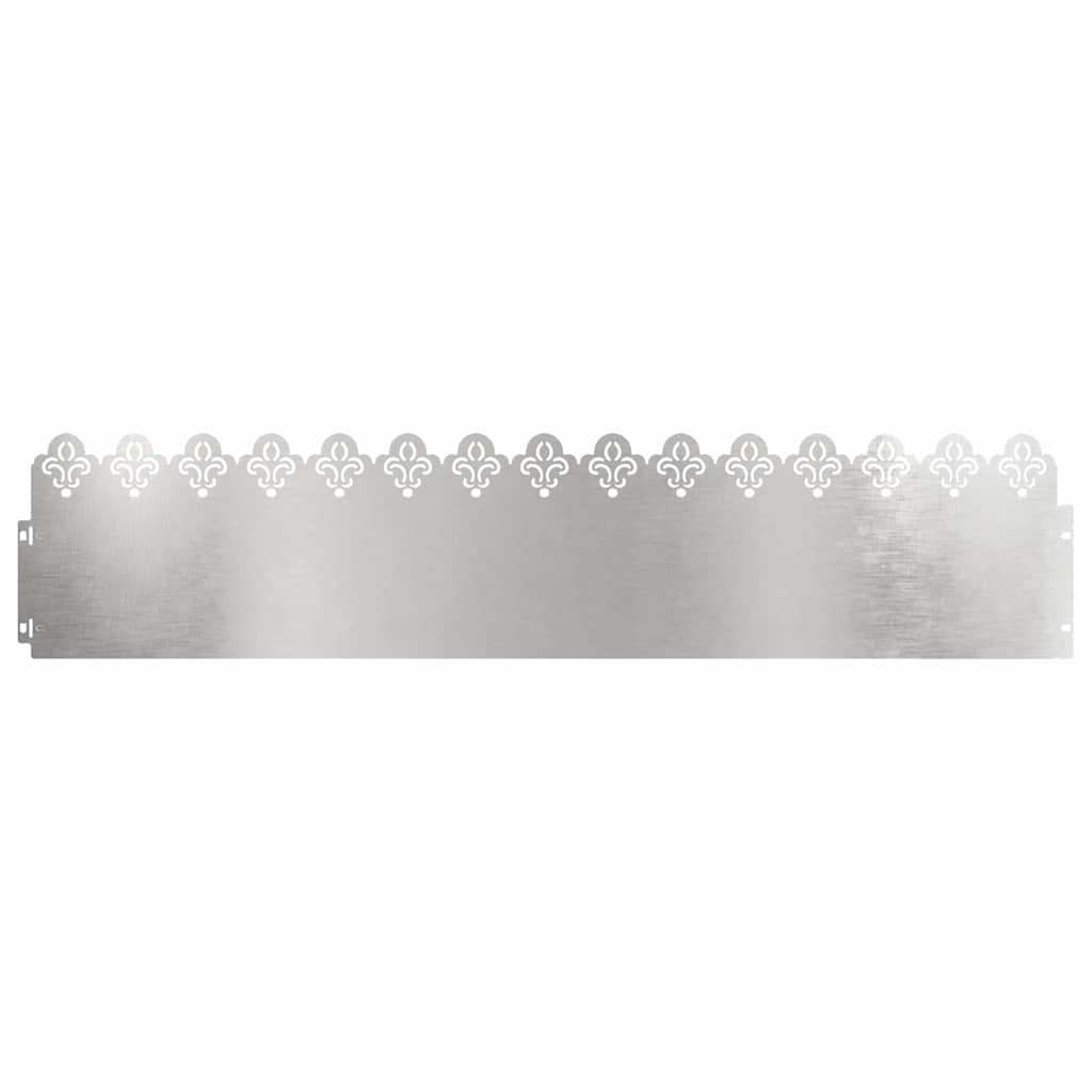 Vejos borteliai 10 pcs Sidabro 103 x 0,05 x 22 cm