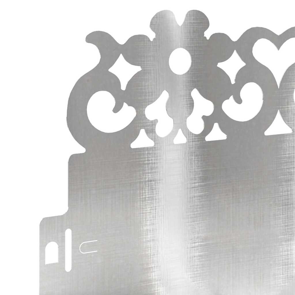Vejos borteliai 10 pcs Sidabro 103 x 0,05 x 22 cm