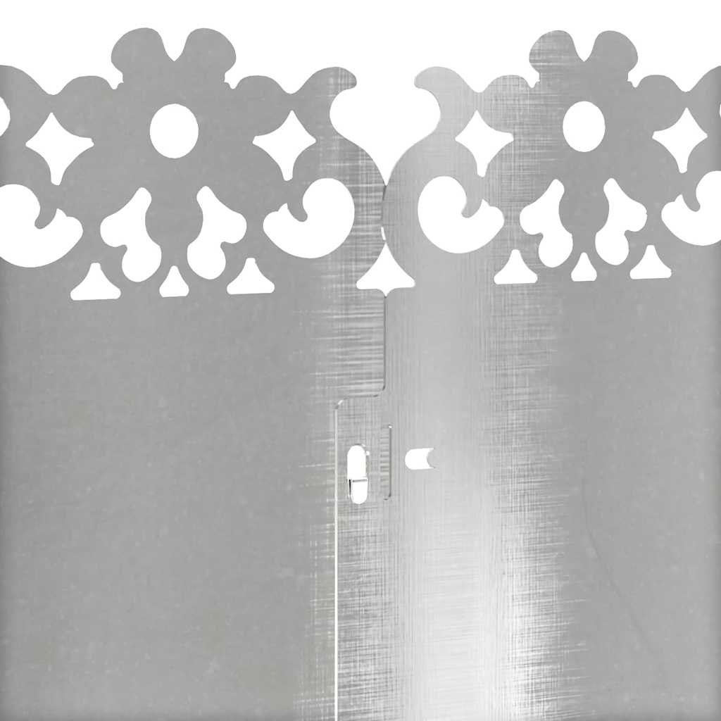 Vejos borteliai 20 pcs Sidabro 103 x 0,05 x 22 cm