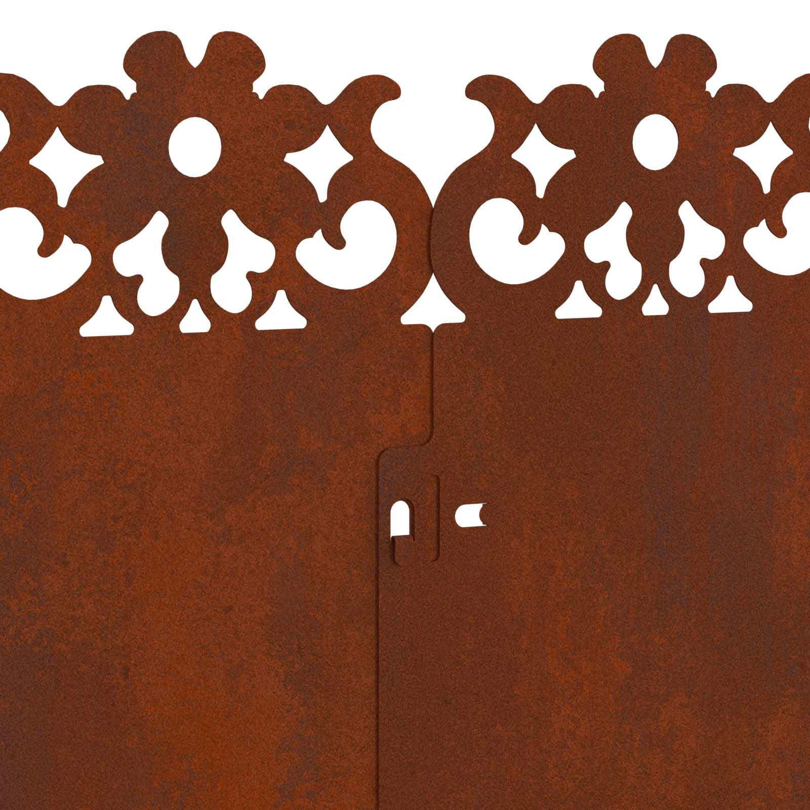 Vejos borteliai 30 pcs Rūdijanti 103 x 0,05 x 22 cm
