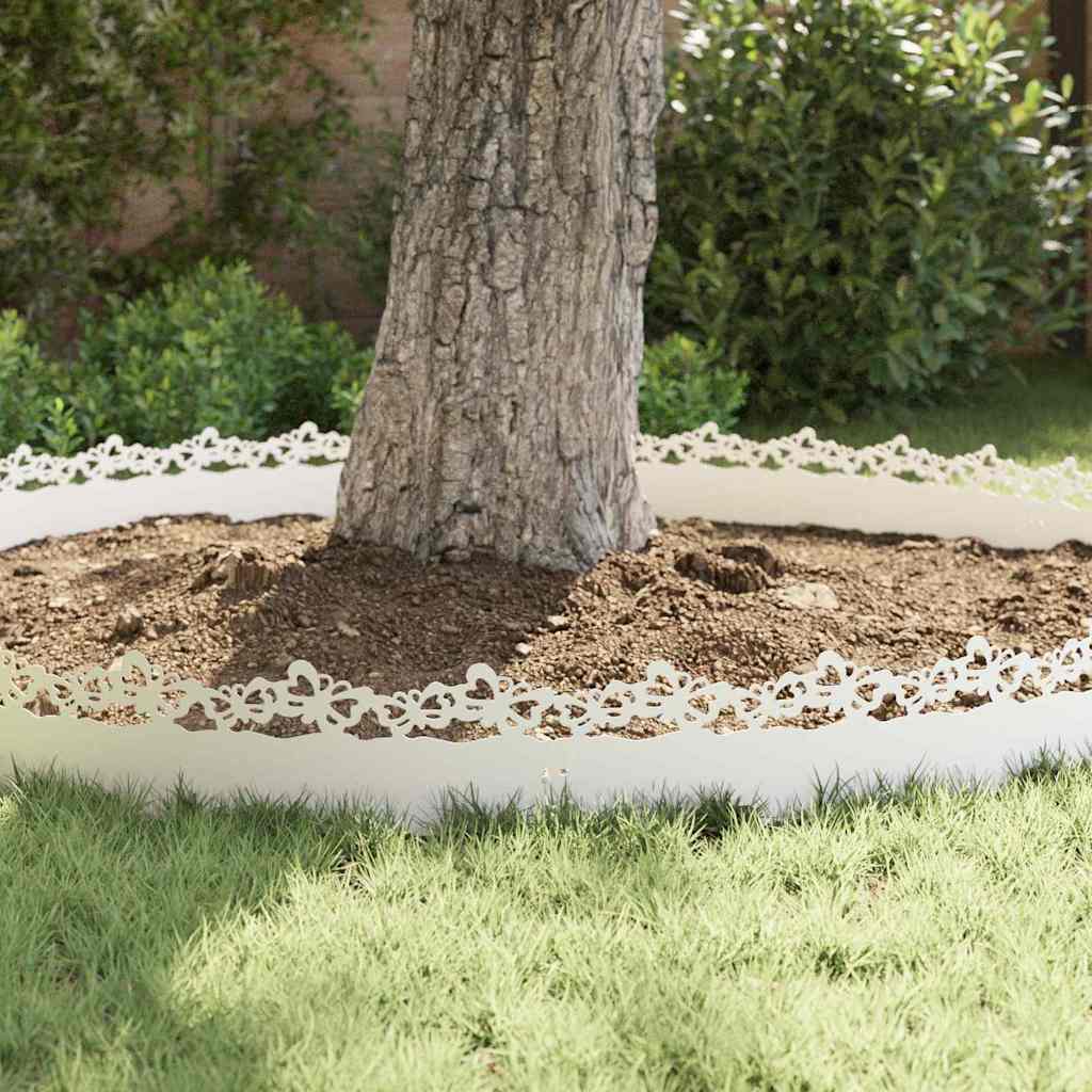 Vejos borteliai 10 pcs Balta 103 x 0,05 x 22 cm Plienas