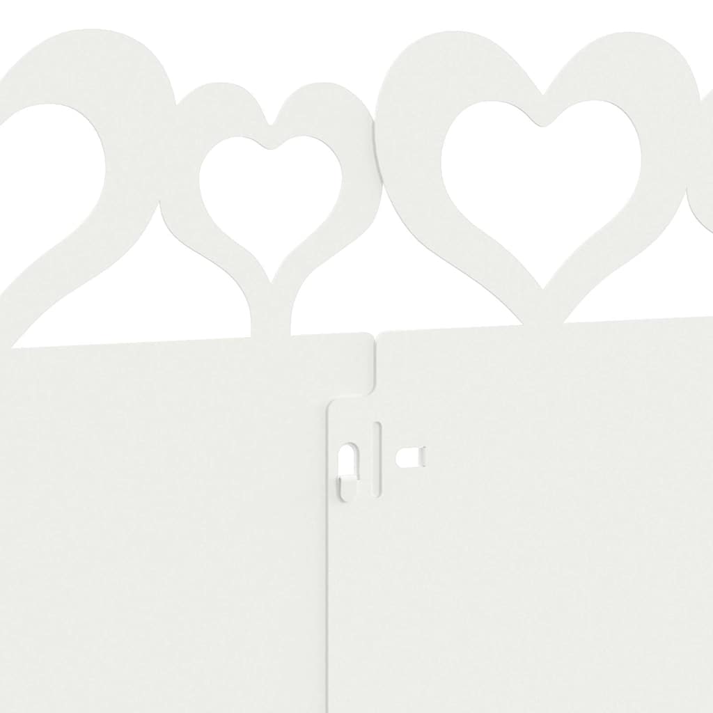Vejos borteliai 10 pcs Balta 103 x 0,05 x 22 cm Plienas