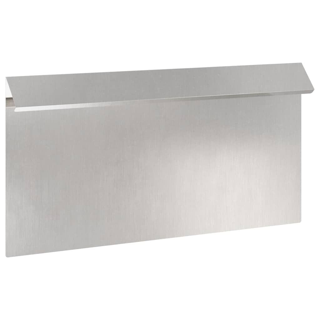Sraigių tvora 16 pcs Sidabro 50 x 3,5 x 25 cm