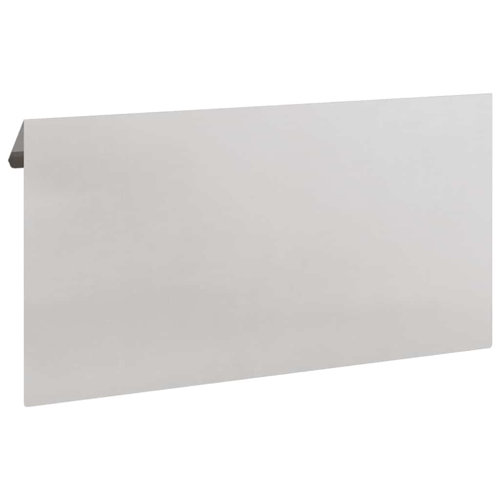 Sraigių tvora 16 pcs Sidabro 50 x 3,5 x 25 cm