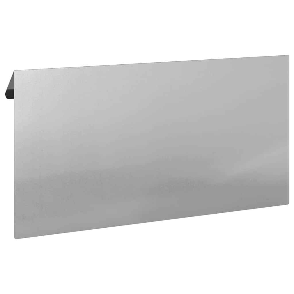 Gliemežu sēta 4 gab Sudraba 50 x 3,5 x 25 cm Cinkots tērauds