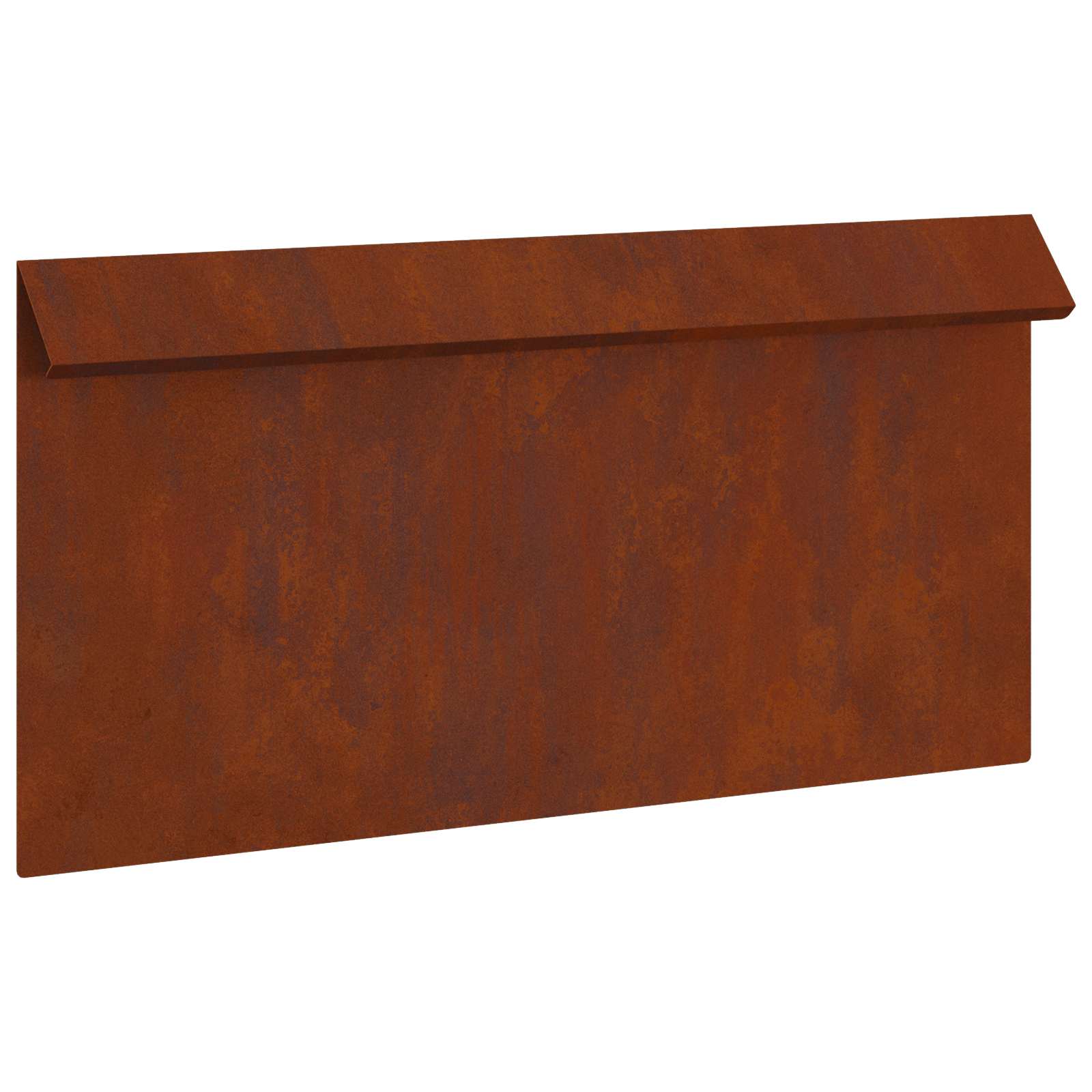 Snail fence 4 pcs Rusting 50 x 3.5 x 25 cm