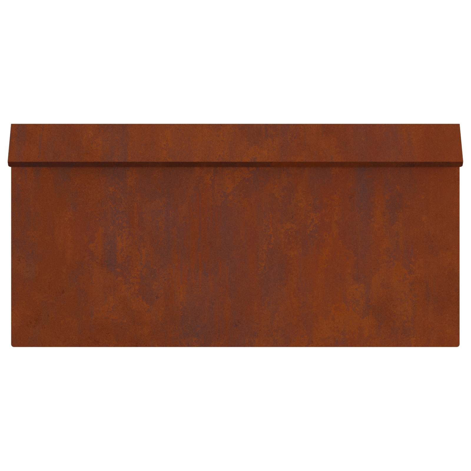 Snail fence 4 pcs Rusting 50 x 3.5 x 25 cm
