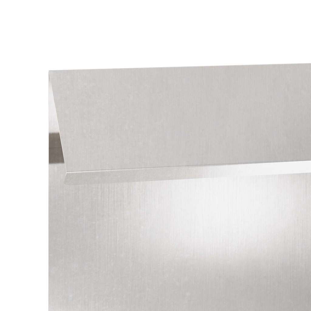 Sraigių tvora 16 pcs Sidabro 100 x 3,5 x 25 cm