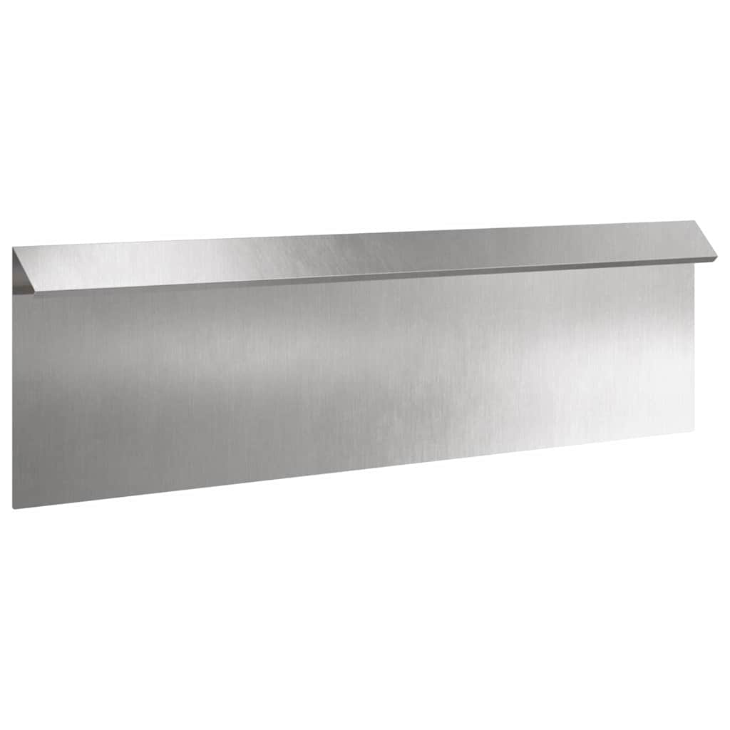 Sraigių tvora 16 pcs Sidabro 100 x 3,5 x 25 cm