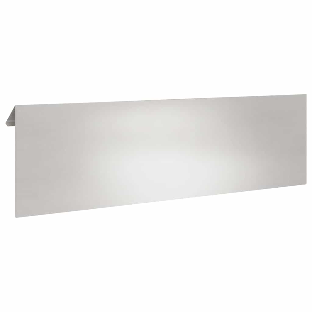 Sraigių tvora 16 pcs Sidabro 100 x 3,5 x 25 cm