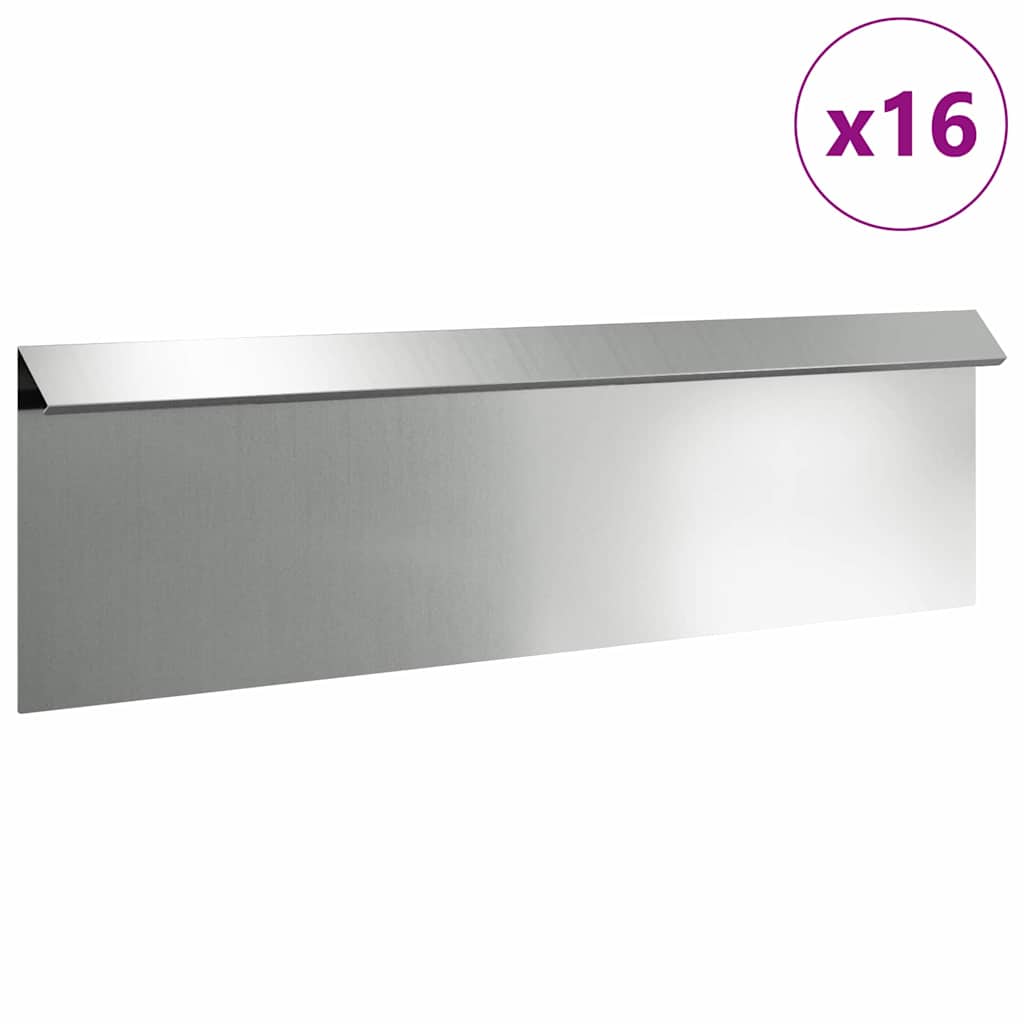 Sraigių tvora 16 vnt. 100 x 3,5 x 25 cm Galvanizuotas plienas