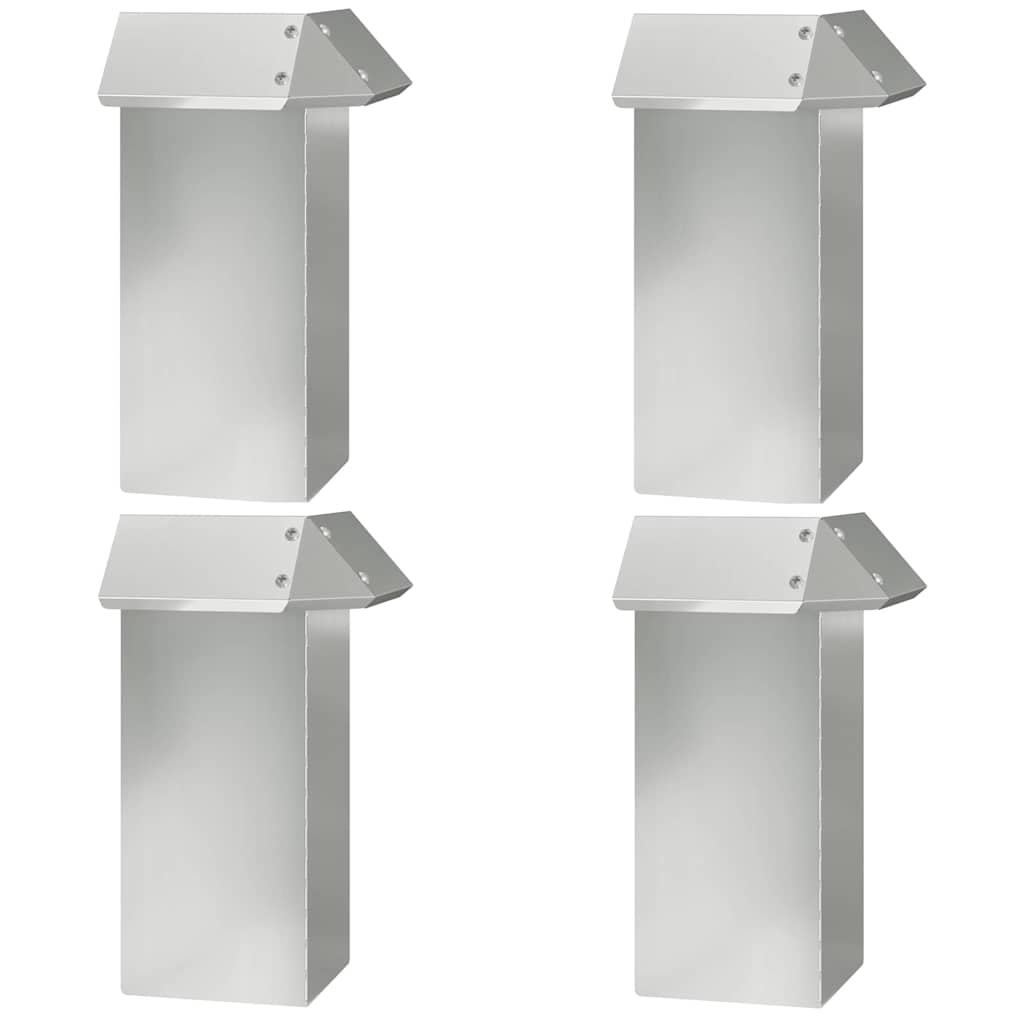 Sraigių tvora 4 vnt. 13,5 x 13,5 x 25 cm Galvanizuotas plienas
