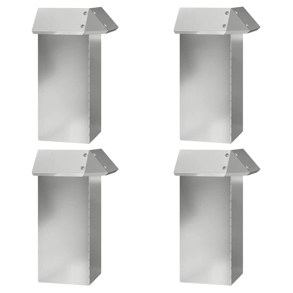 Sraigių tvoros 8 pcs Sidabro Cinkuota plienas