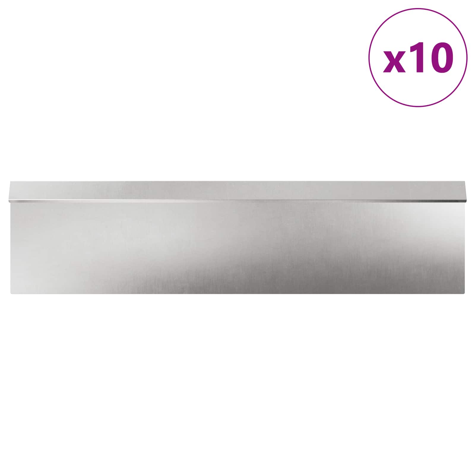 Sraigių tvoros 16 pcs Sidabro Nerūdijantis Plienas