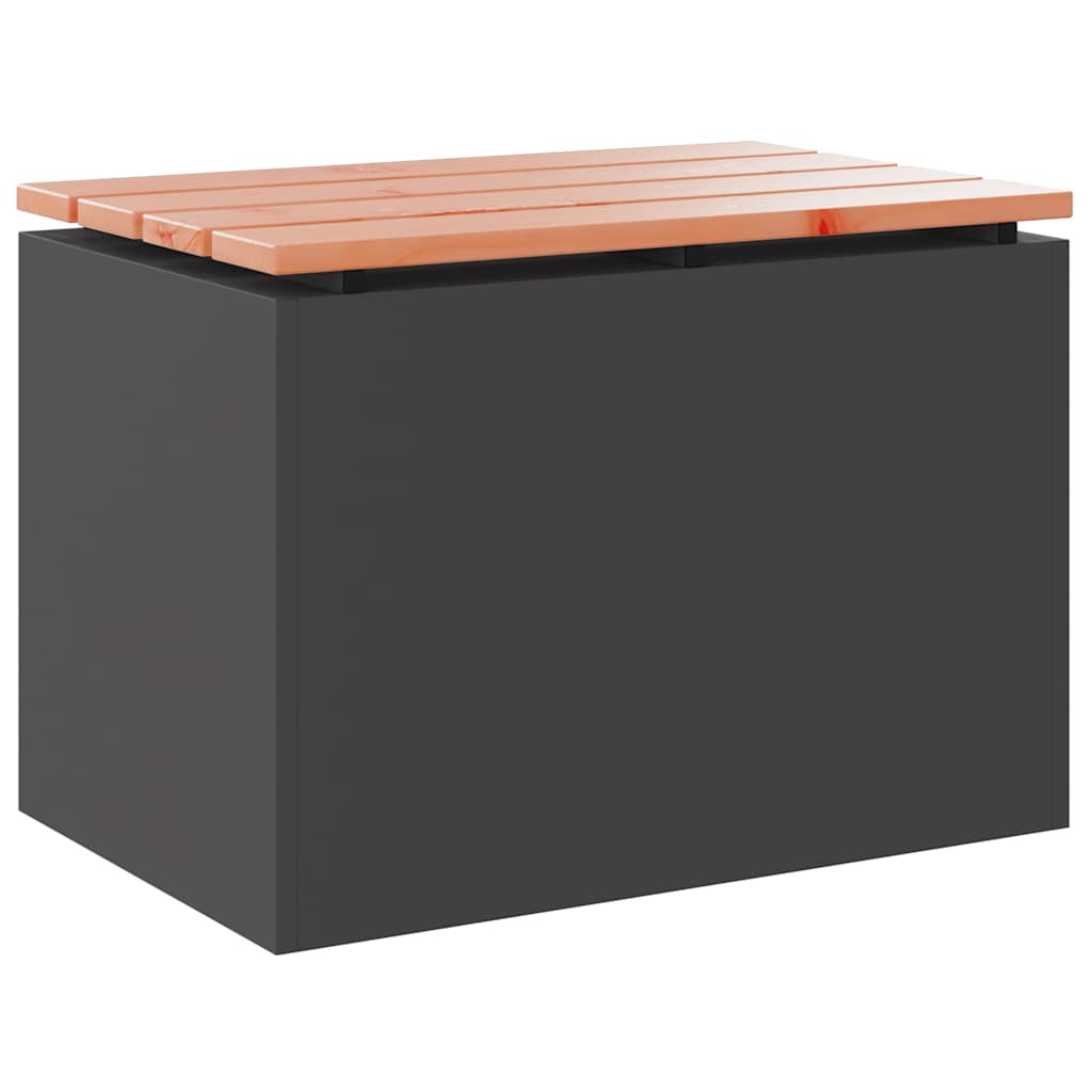 Sodo suolas Juoda 60 x 40 x 43 cm