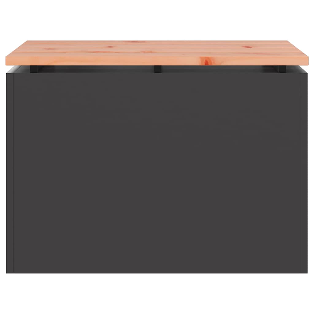 Sodo suolas Juoda 60 x 40 x 43 cm