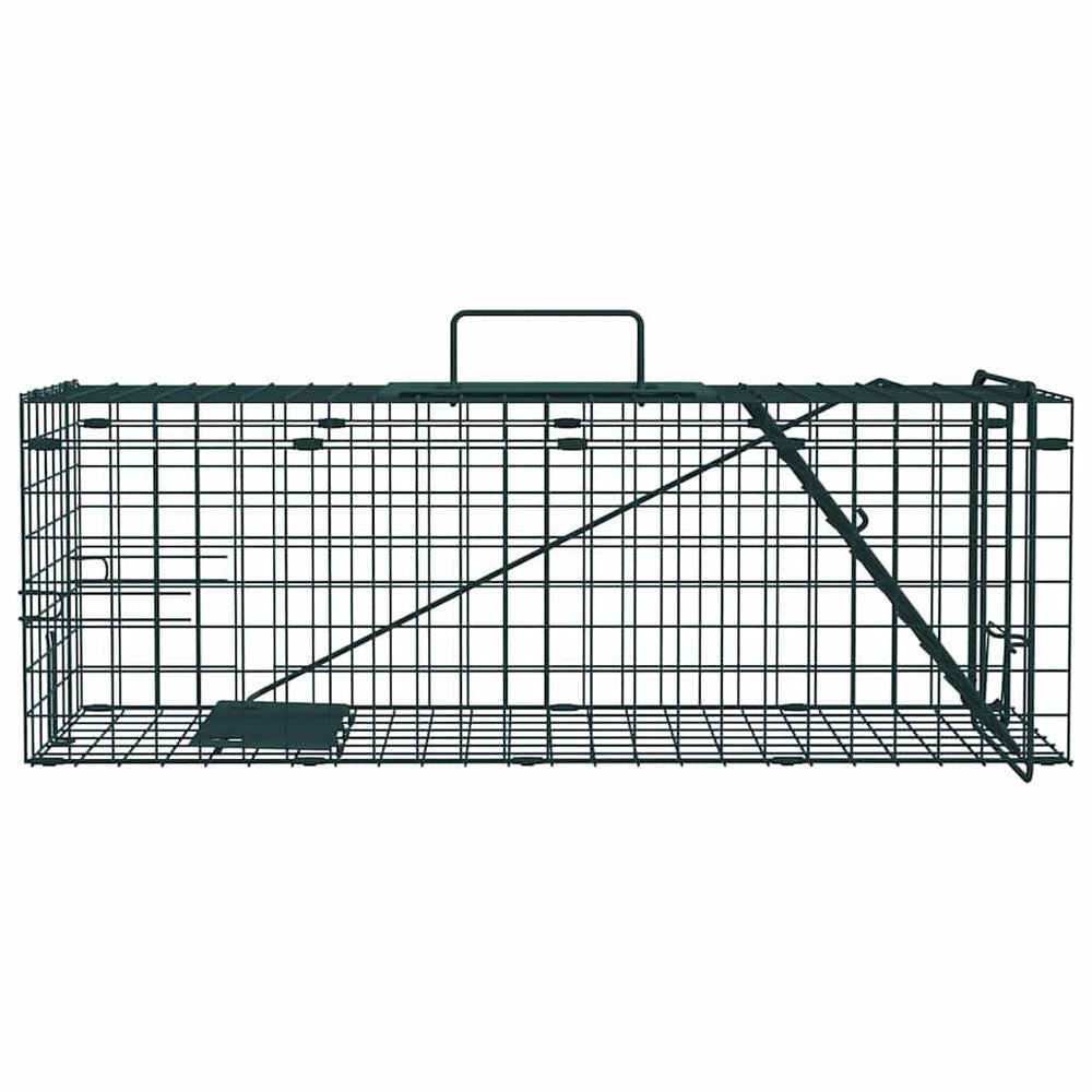 Gyvūnų spąstai Žalia 61 x 20 x 21,5 cm Plienas