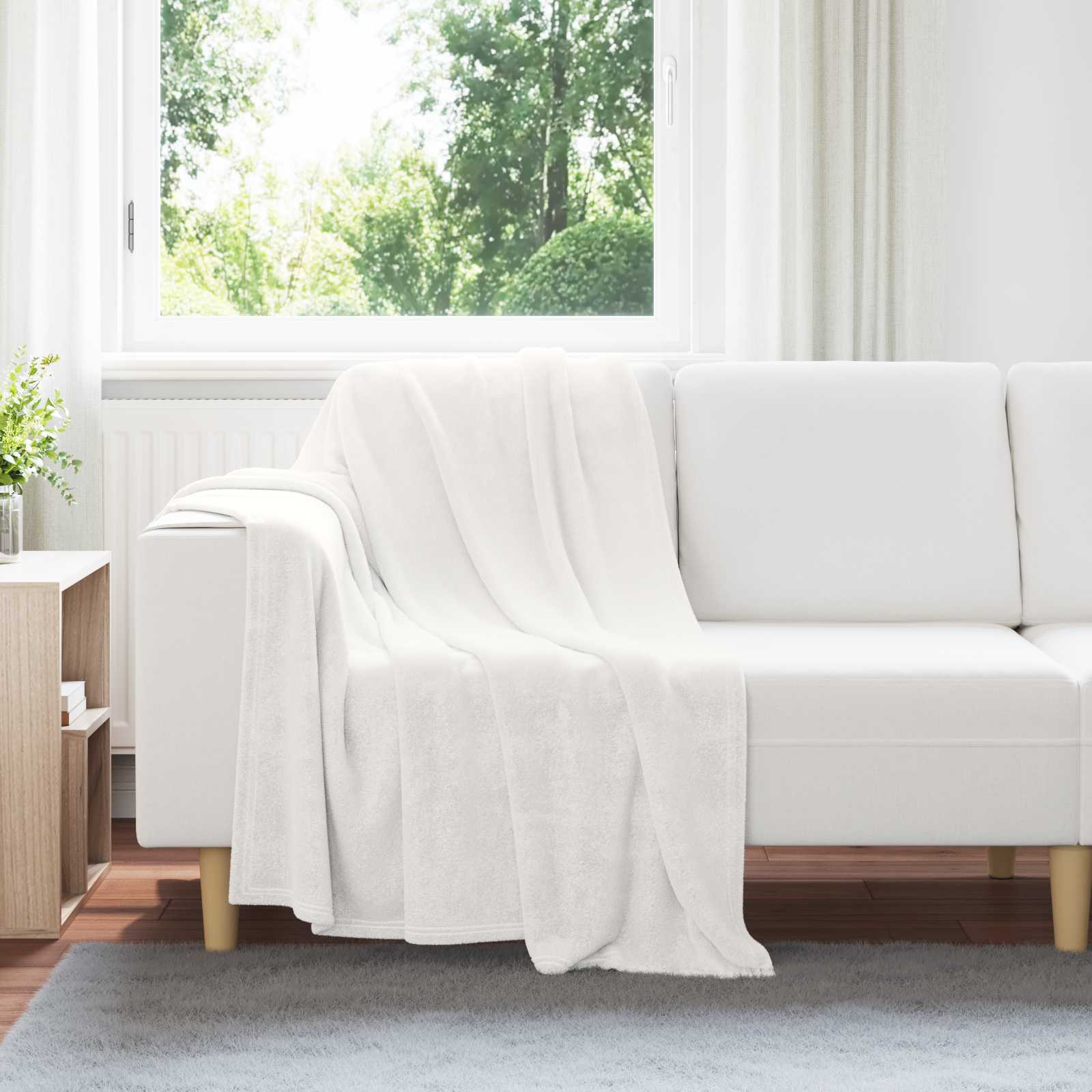 Antklodė Balta 130 x 150 cm 0.51 kg Flysas
