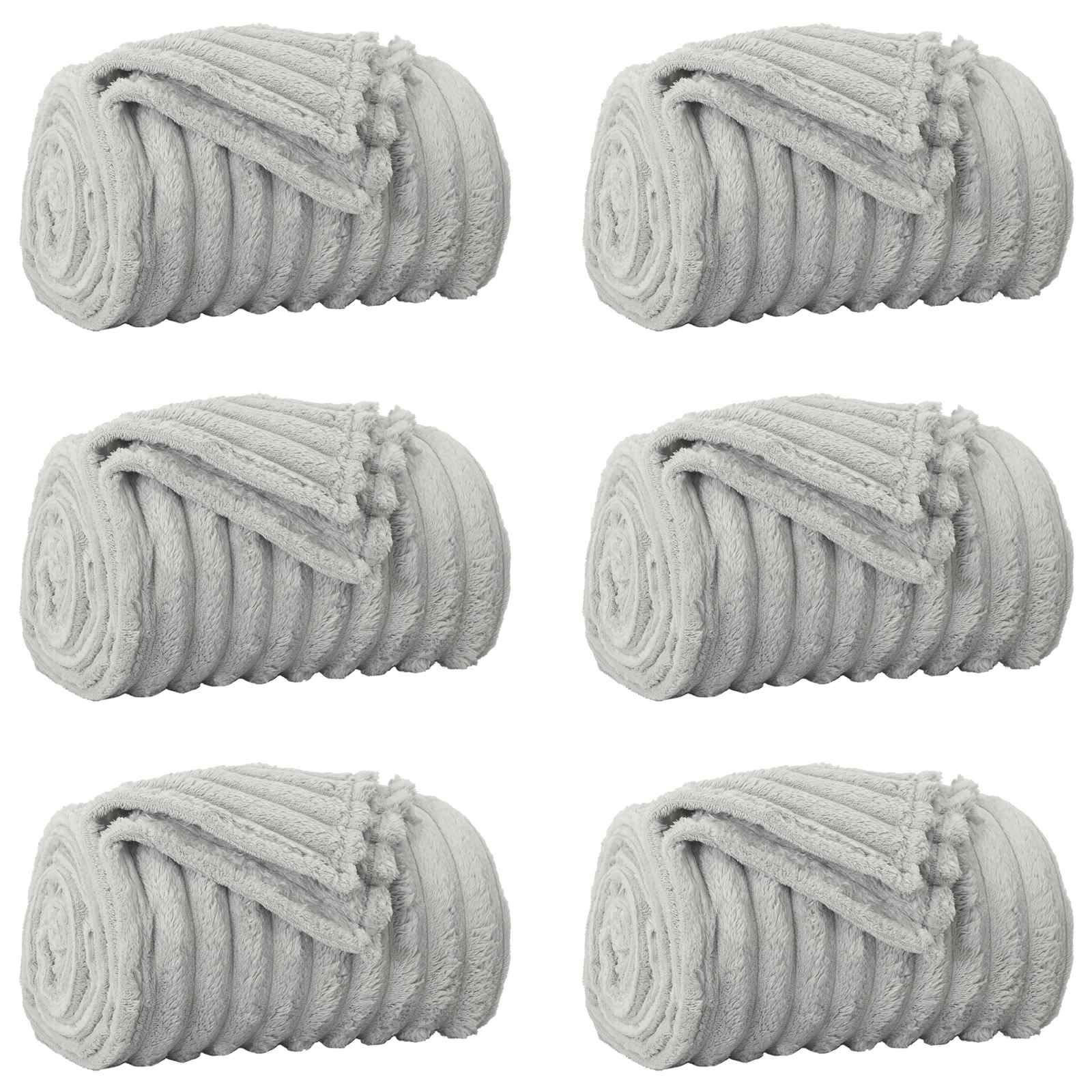 Mesti antklodės 6 pcs Pilka 240 x 220 cm Flysas