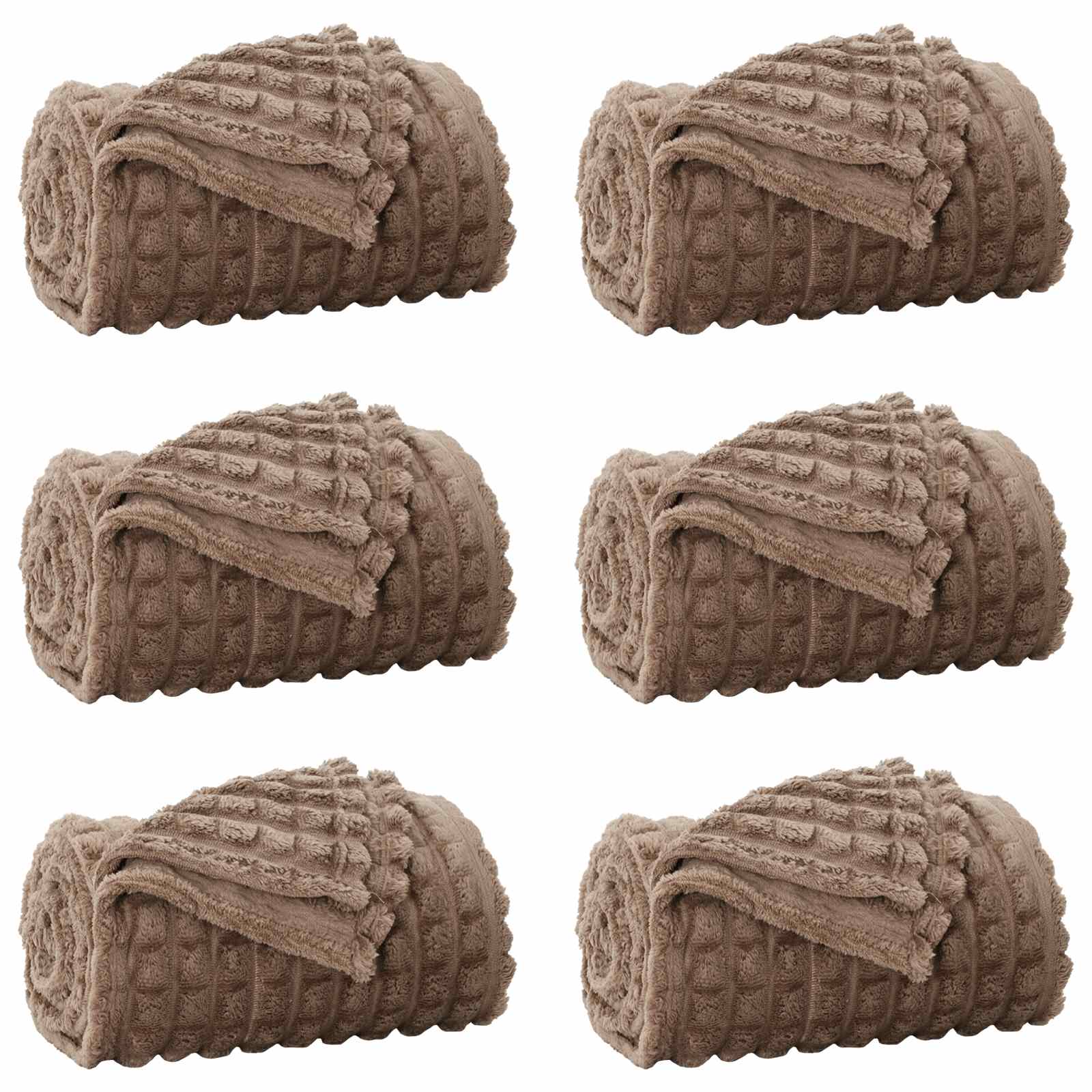 Mesti antklodės 6 pcs Kupranugario 150 x 130 cm Flysas