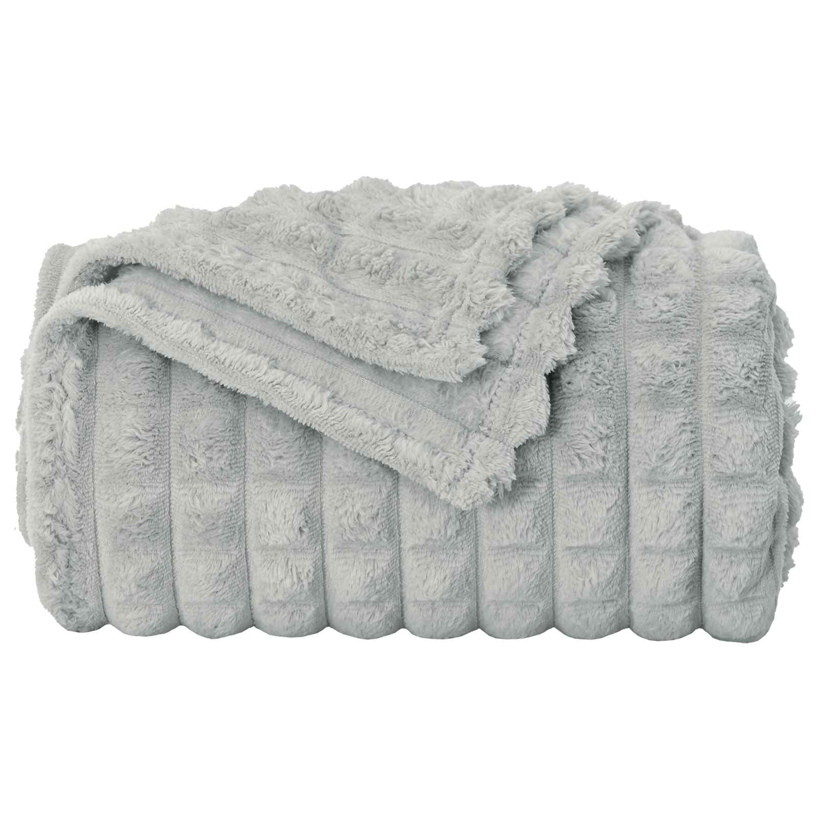 Pleds 6 gab. Pelēks 200 x 150 cm Flysas