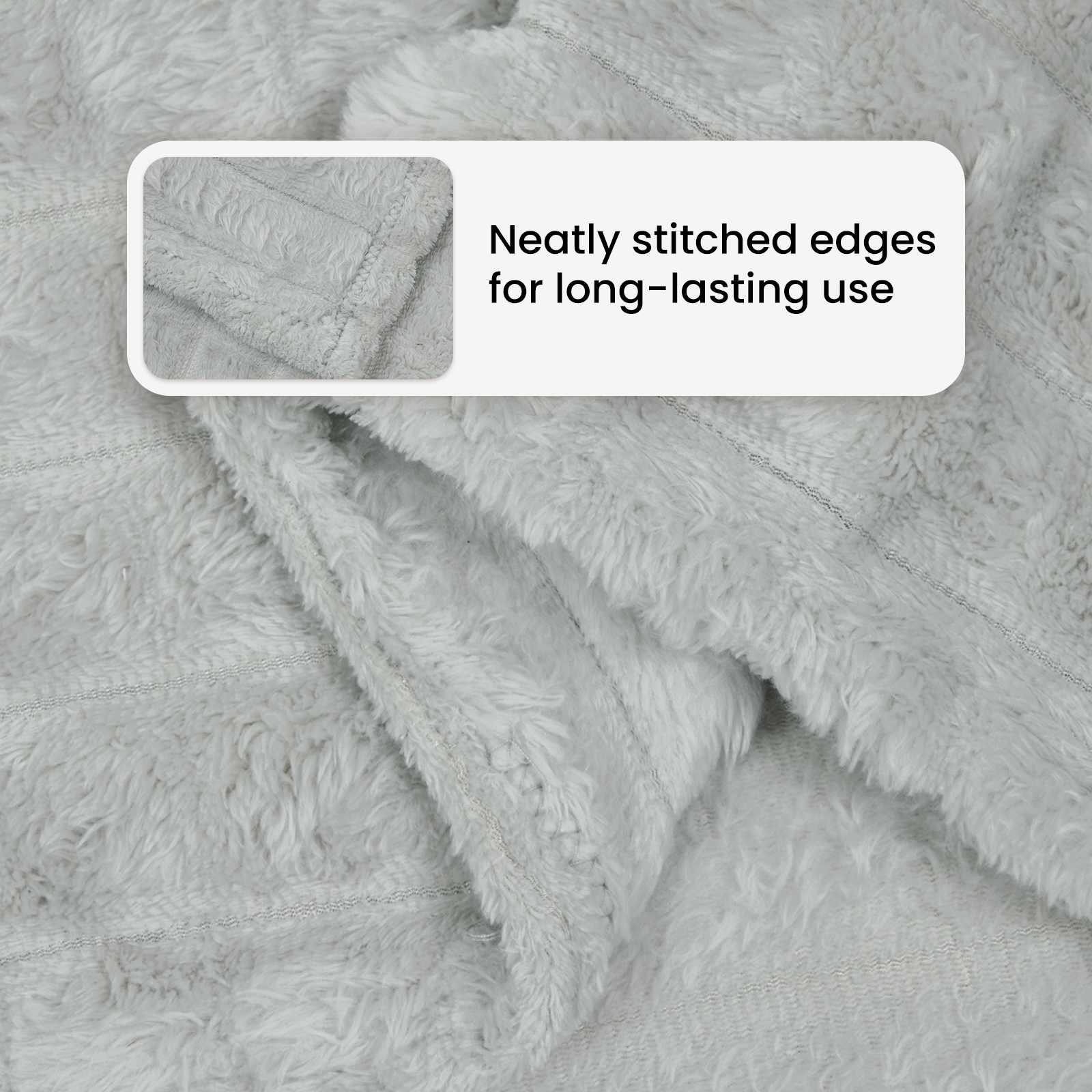 Mesti antklodės 6 pcs Pilka 240 x 220 cm Flysas