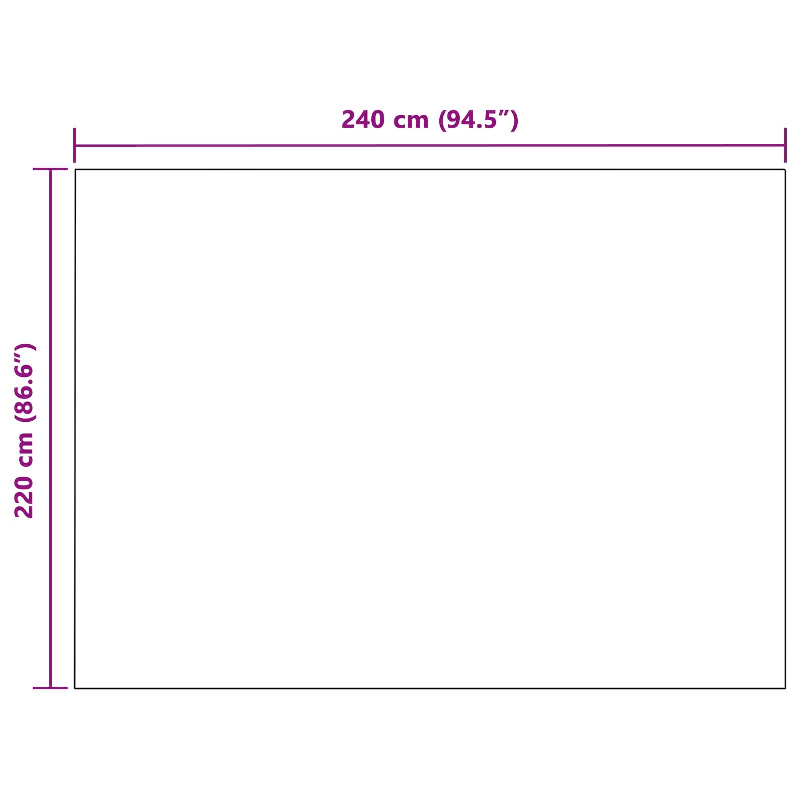 Mesti antklodės 6 pcs Pilka 240 x 220 cm Flysas