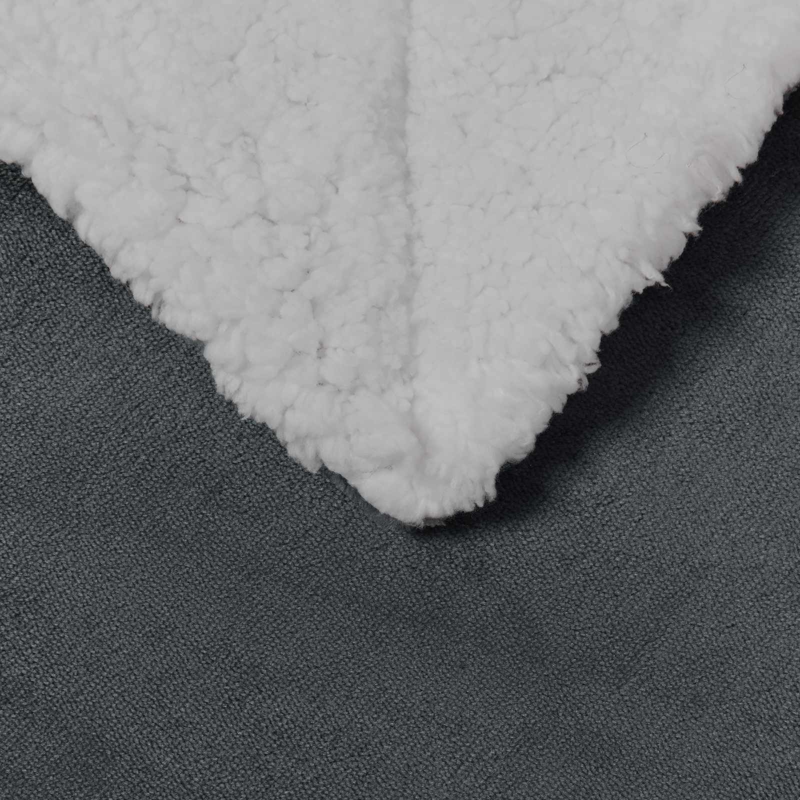 Throw Dark grey 240 x 270 cm Flysas