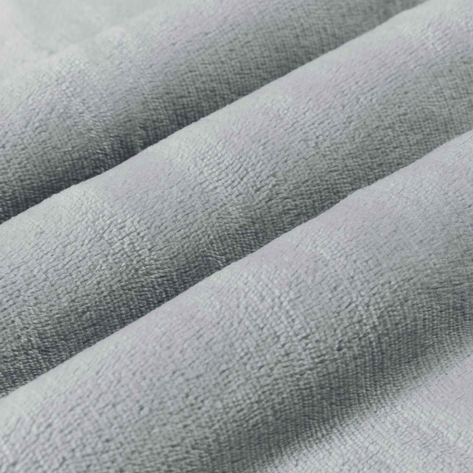 Grey Blanket 130 x 150 cm Fleece