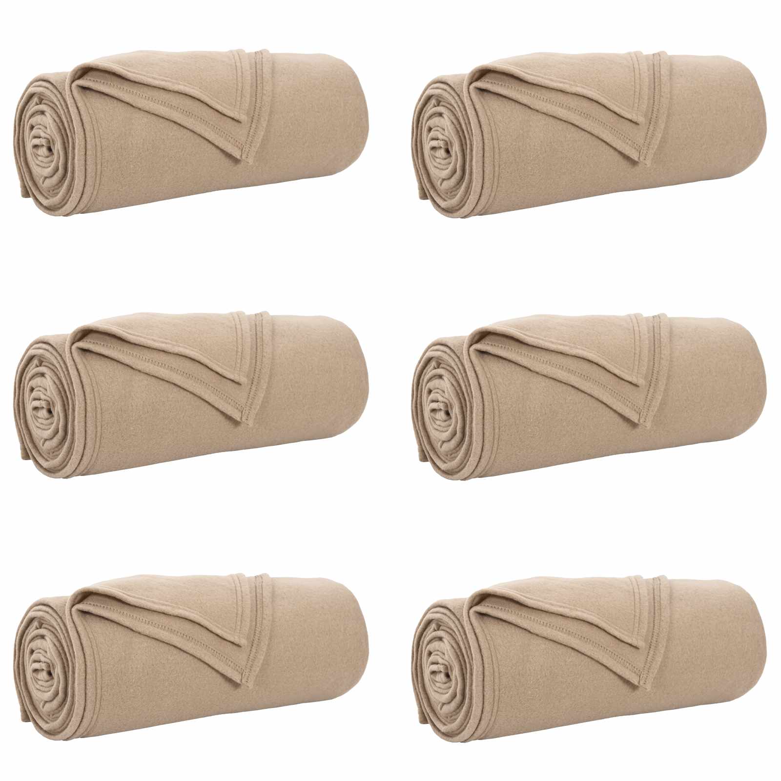Mesti antklodės 6 pcs Kupranugario 200 x 150 cm Flysas