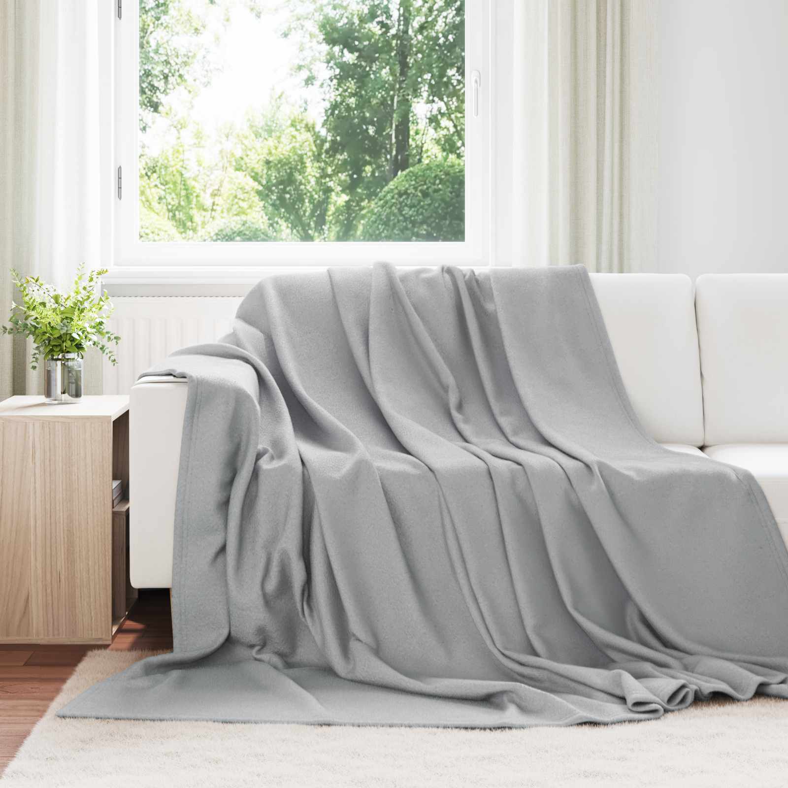 Mesti antklodės 6 pcs Pilka 240 x 220 cm Flysas