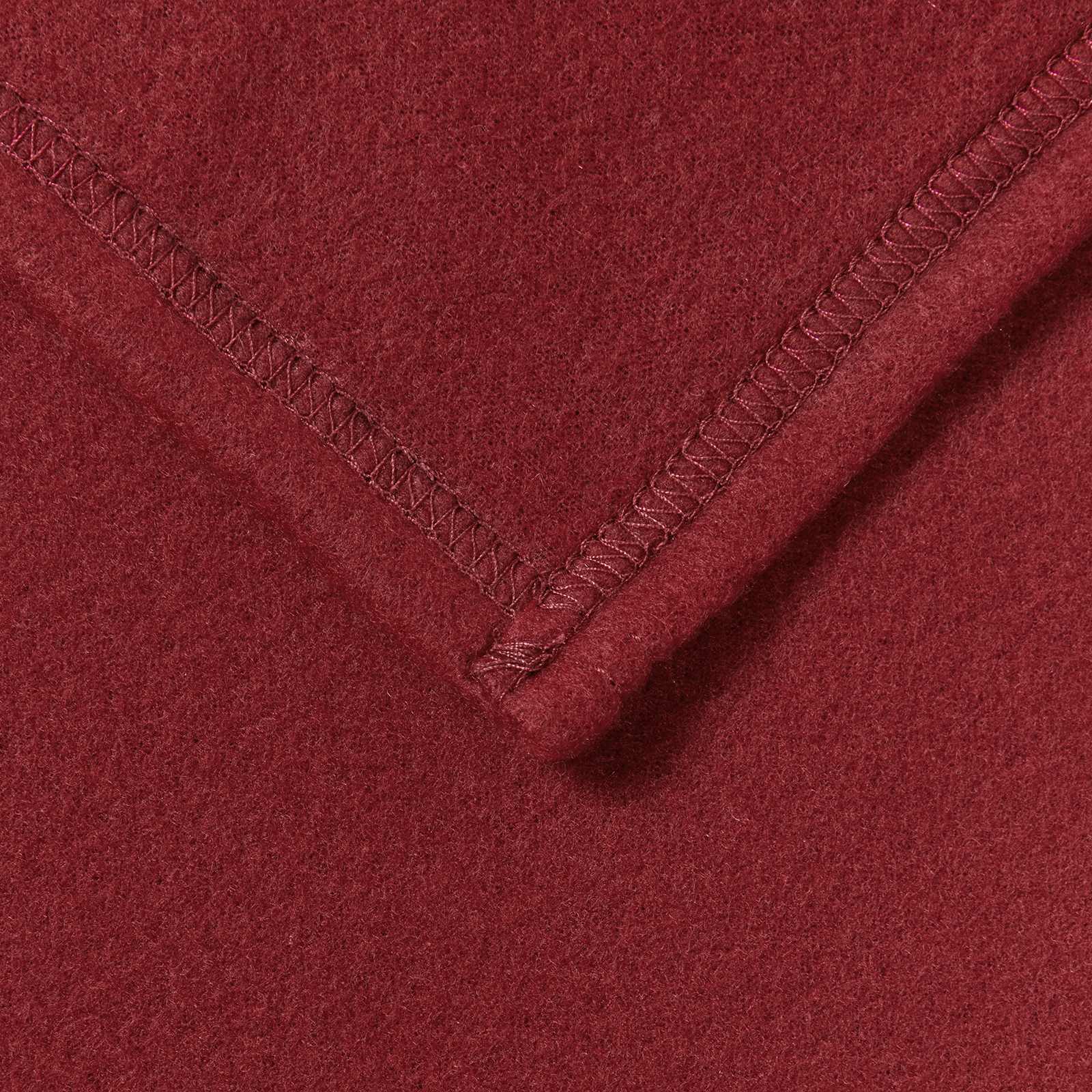 Mesti antklodės 24 pcs Bordo raudona 170 x 130 cm Flysas