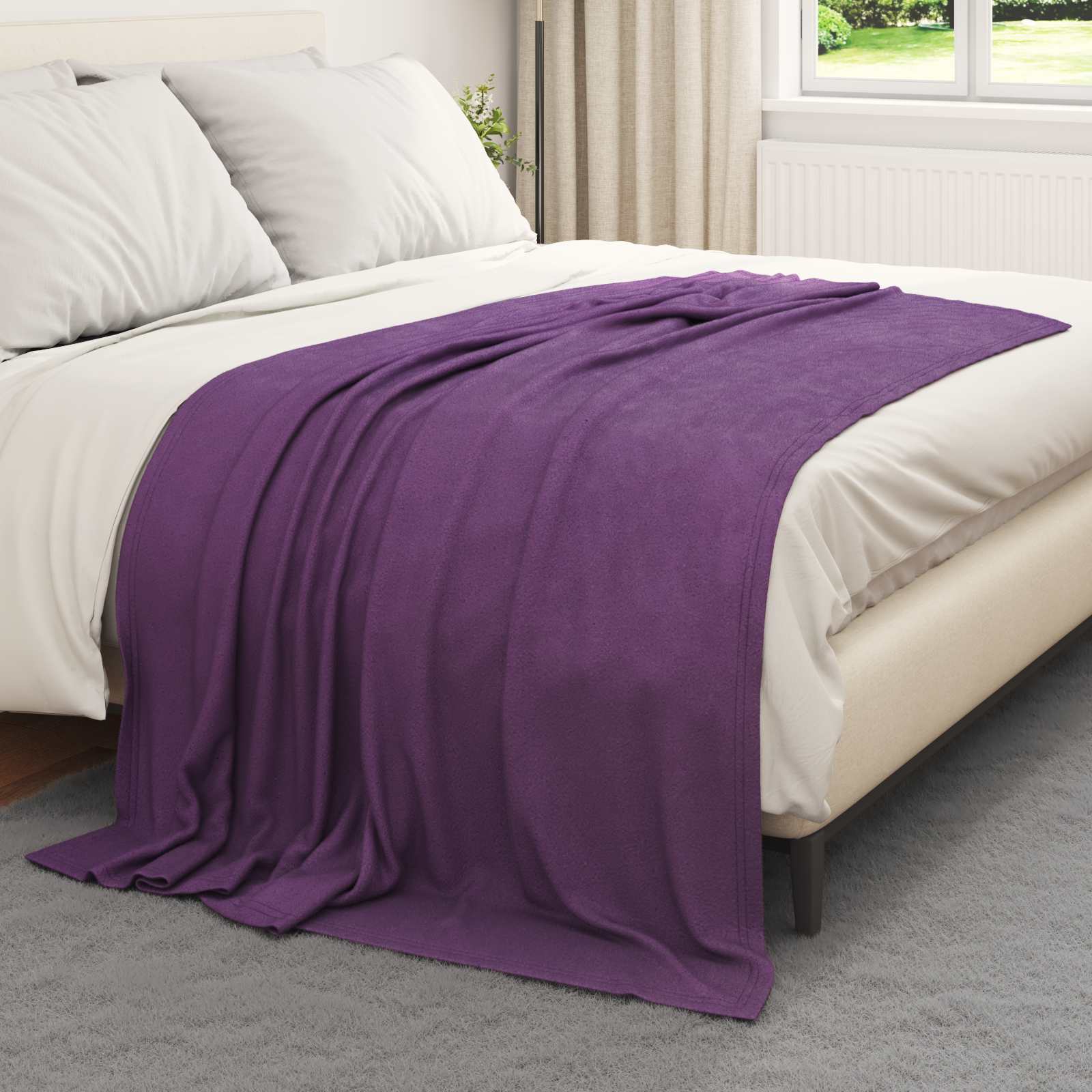 Segas 24 gab. Violeta 200 x 150 cm Flīss