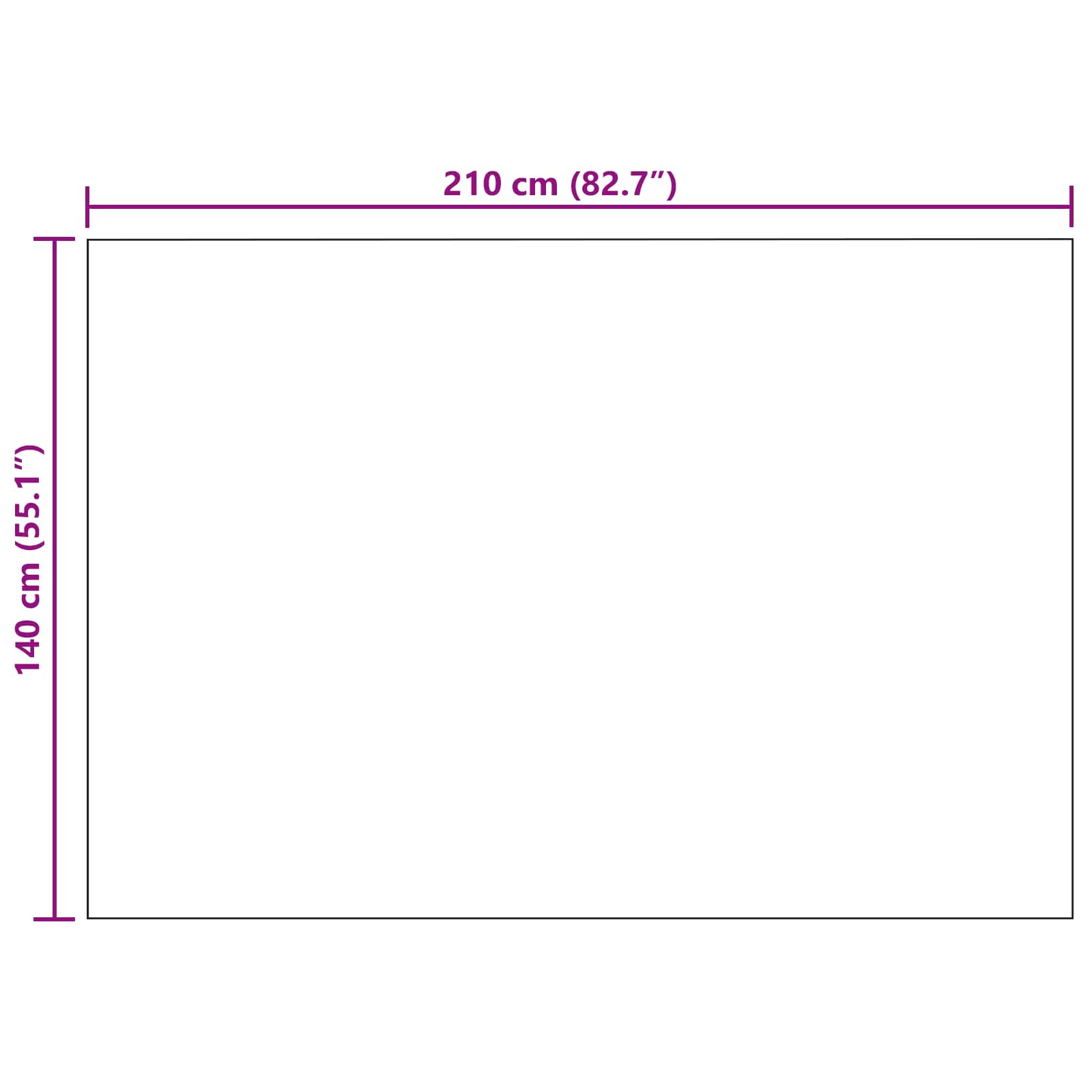 Mesti antklodės 6 pcs Jūrinė mėlyna 210 x 140 cm Flysas