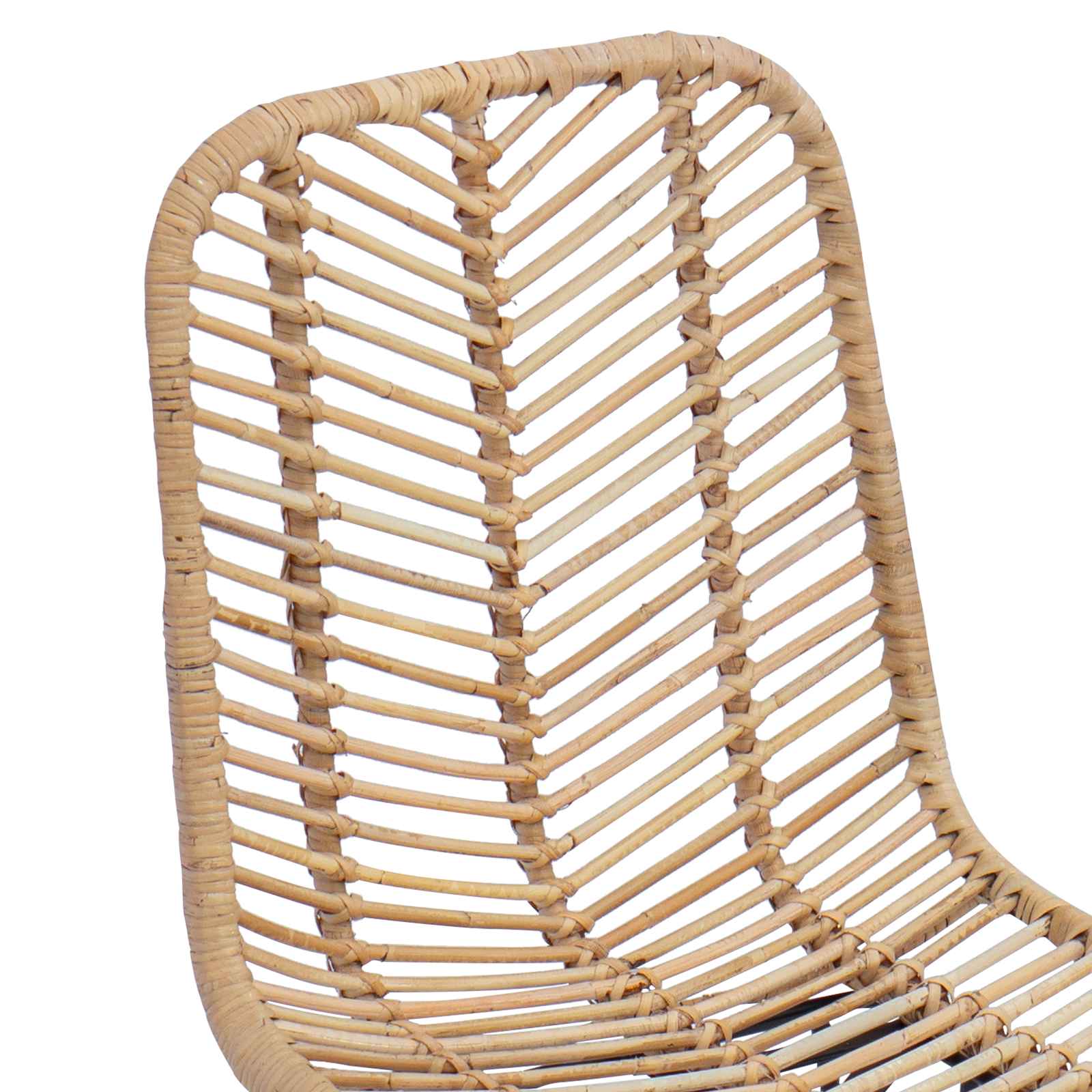Dining Chair 2 pcs Natural 44.5 x 55 x 85 cm