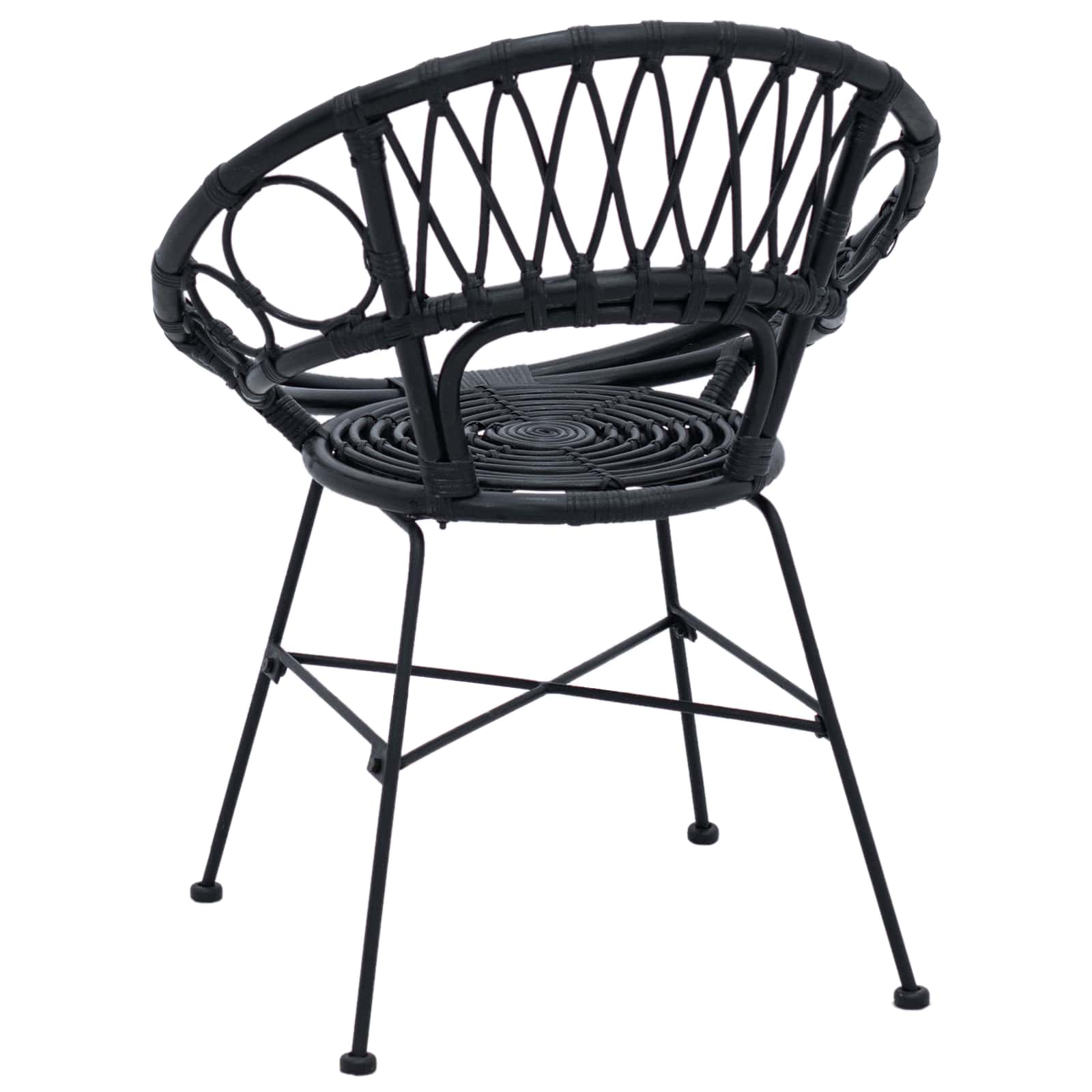 Dining Chairs 2 pcs Black 65 x 55.5 x 81 cm