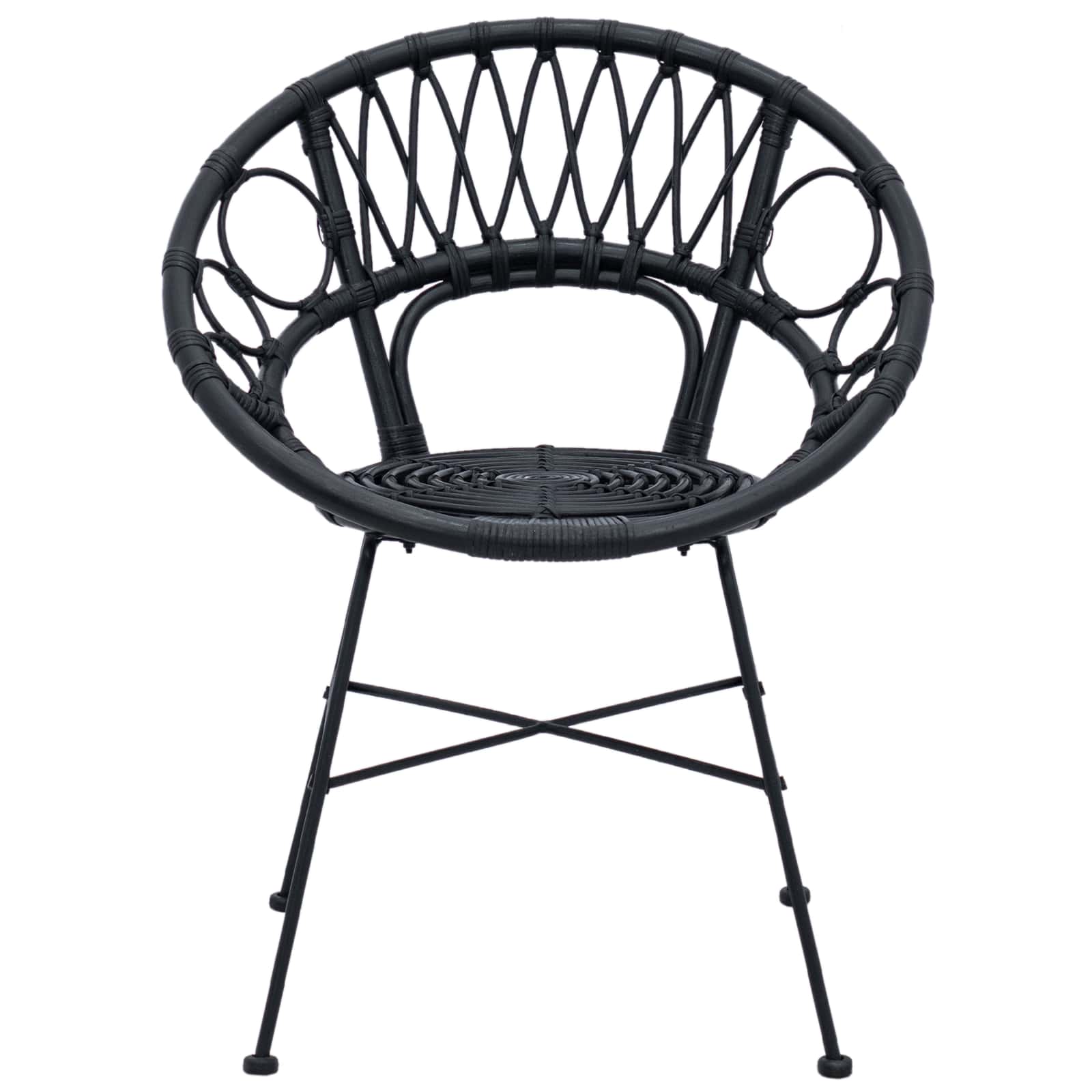 Dining Chairs 2 pcs Black 65 x 55.5 x 81 cm