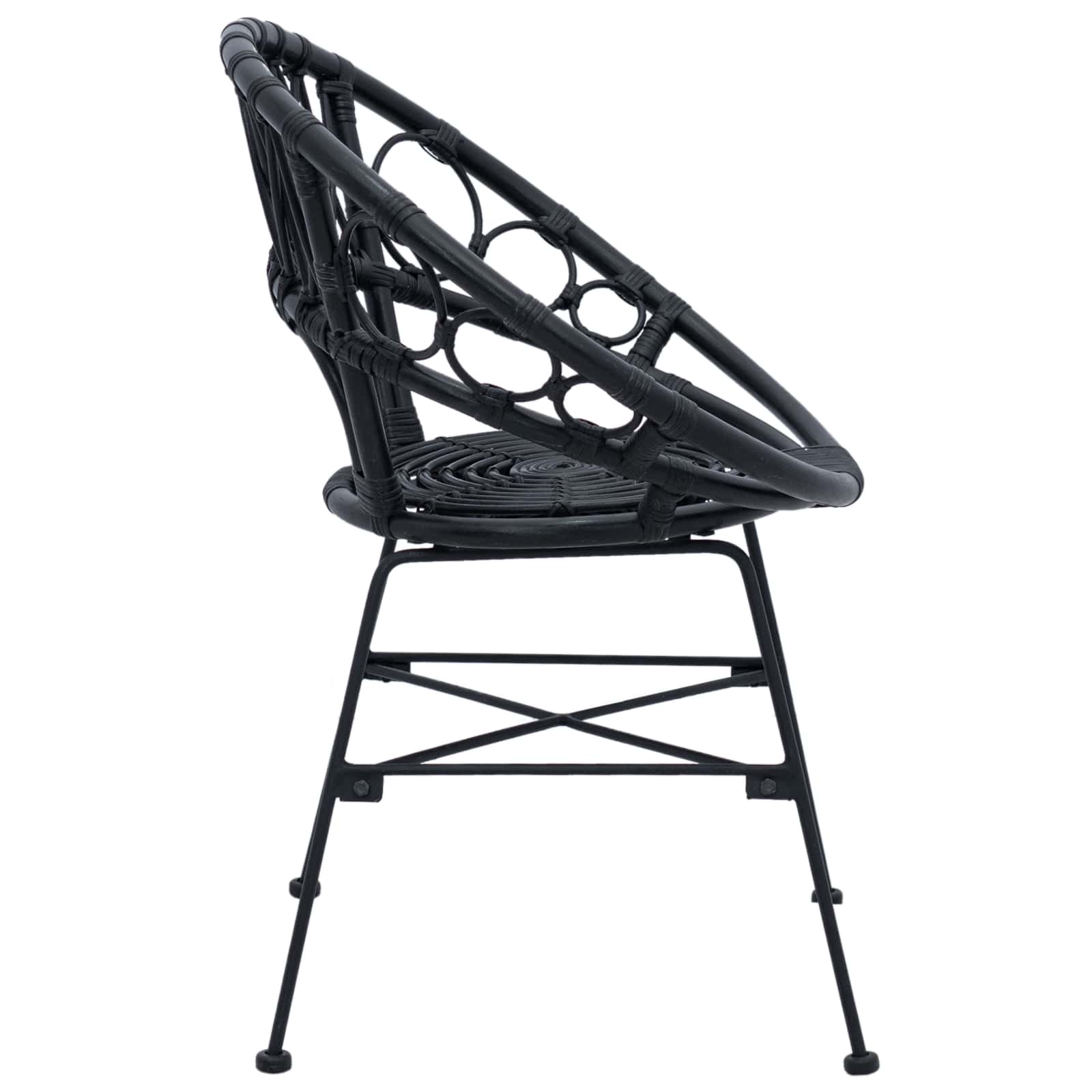 Dining Chairs 2 pcs Black 65 x 55.5 x 81 cm