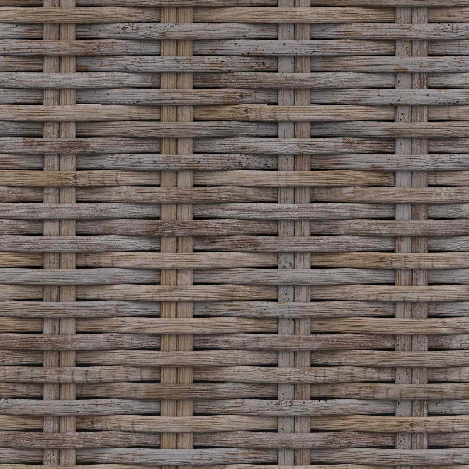 Laikymo suolas su pagalve Pilka 110 x 40 x 50 cm Ratanas