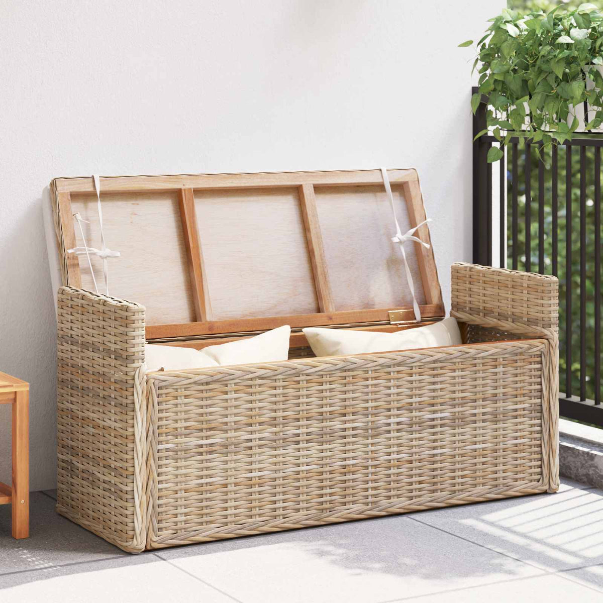 Laikymo suolas GENDT Natūrali 110 x 40 x 50 cm Ratanas