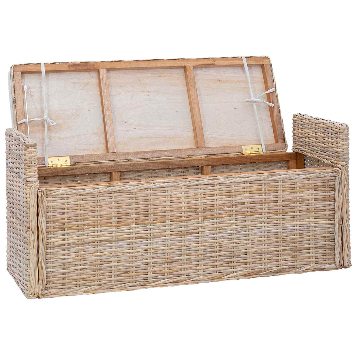 Laikymo suolas GENDT Natūrali 110 x 40 x 50 cm Ratanas