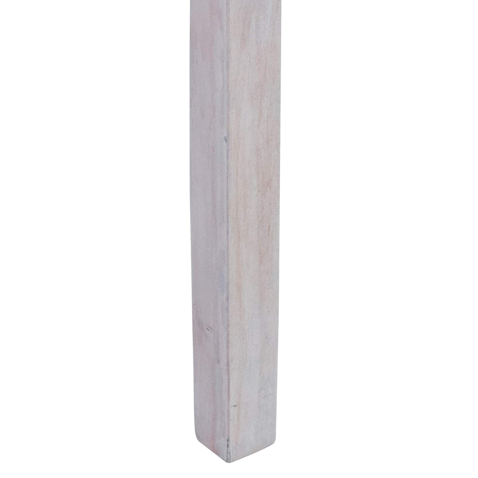Dining chair 2 pcs White wash 45 x 54 x 93 cm