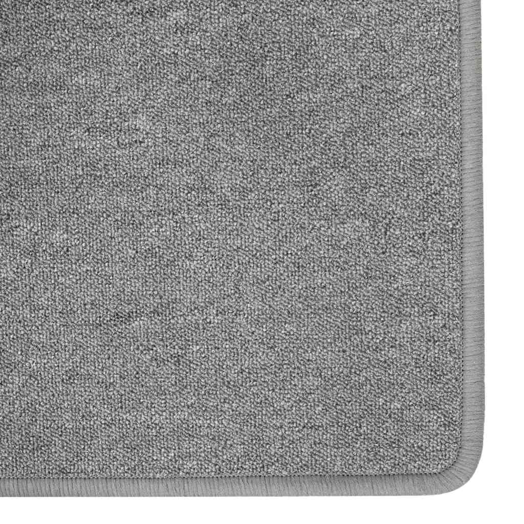 Rug Runner Light Grey 100 x 150 cm