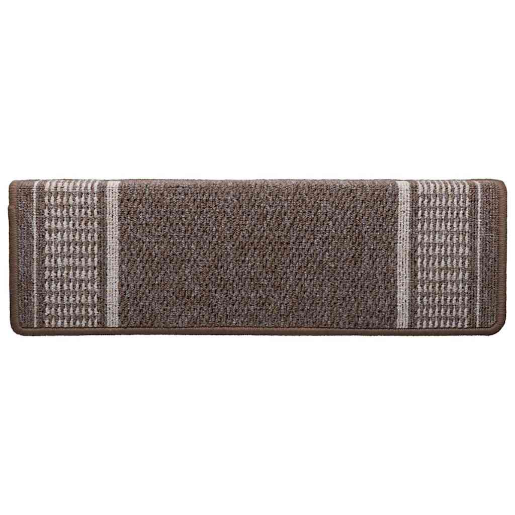 Savaime prilipantys laiptų kilimėliai 15 vnt. 65 x 21 x 4 cm