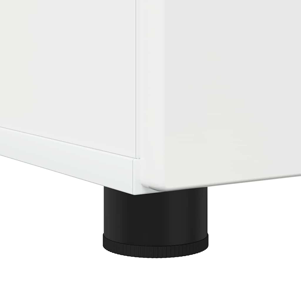 Bathroom Furniture Set with Storage 3 pcs High Gloss White