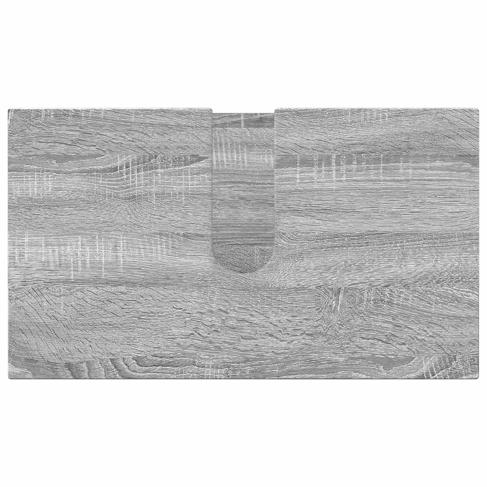 Vonios baldų rinkinys 4 vnt. Pilkas Sonoma 61 x 35 x 64 cm