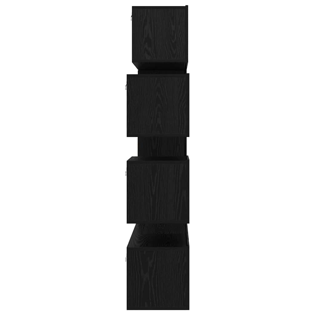 TV kabineto rinkinys 8 pcs Juodas ąžuolas 30.5 x 30 x 90 cm