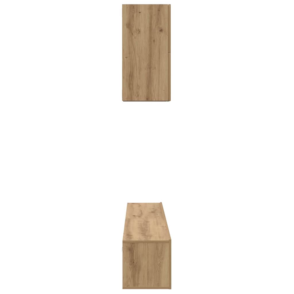 TV spintelių komplektas 5 pcs artisano ąžuolo Vidutinė 100 cm